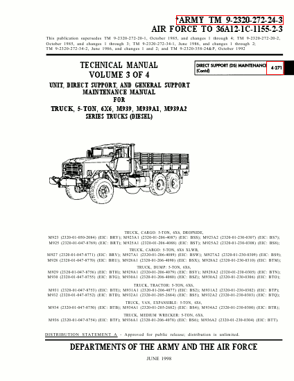 TM 9-2320-272-24-3 Technical Manual